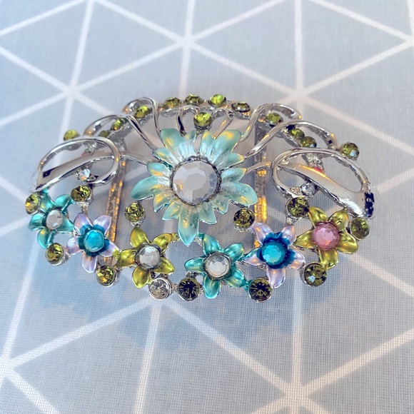 Belt Buckle with Rhinestone - Picture 5 of 10